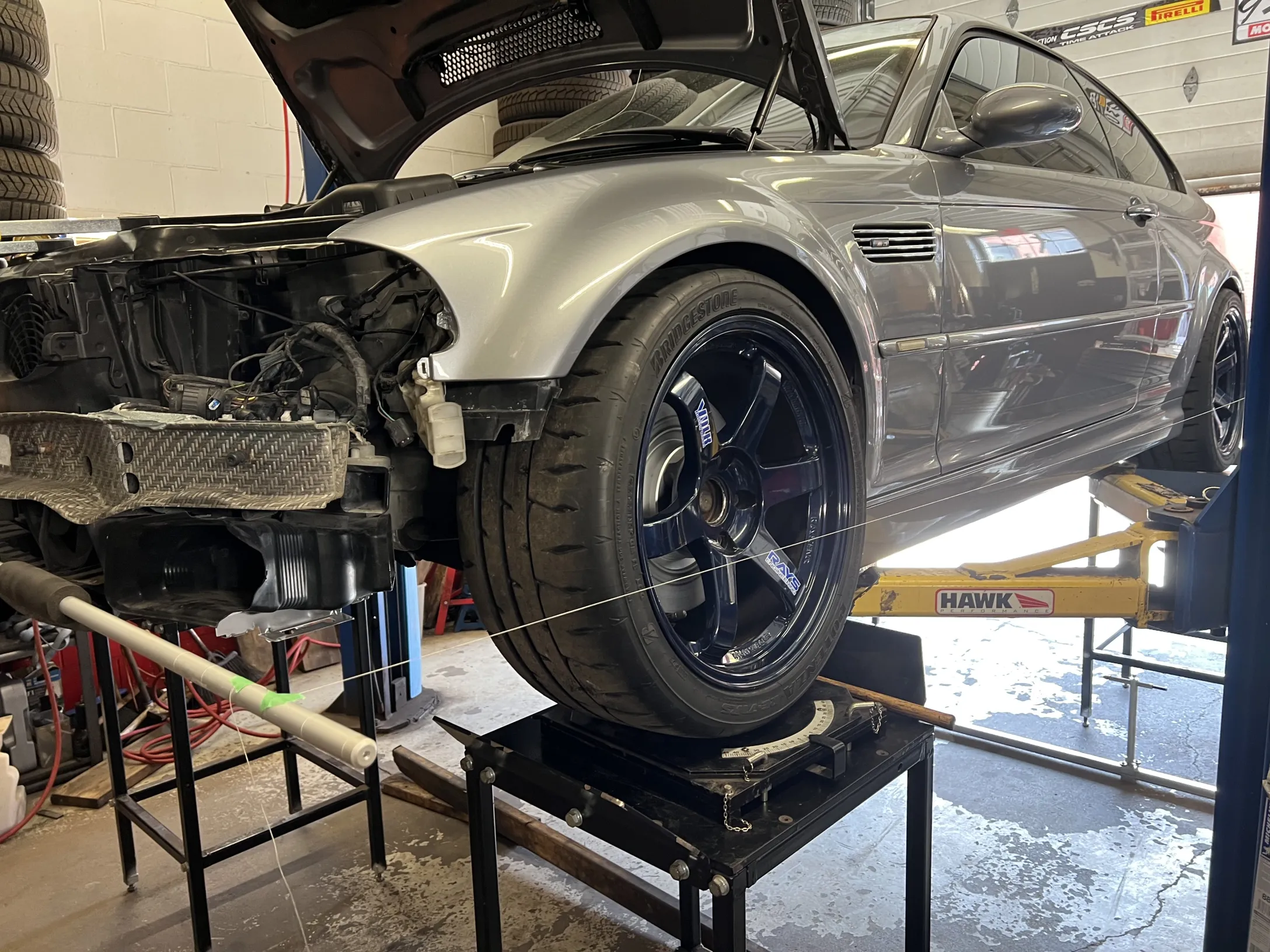 Track-ready race car