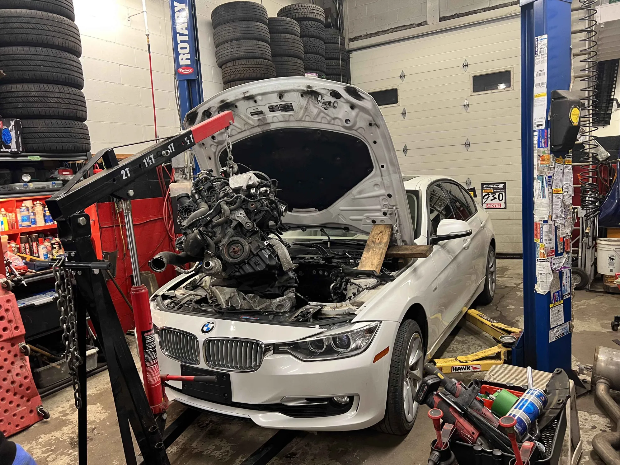Engine swap project