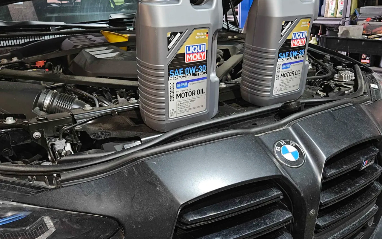 Oil change service