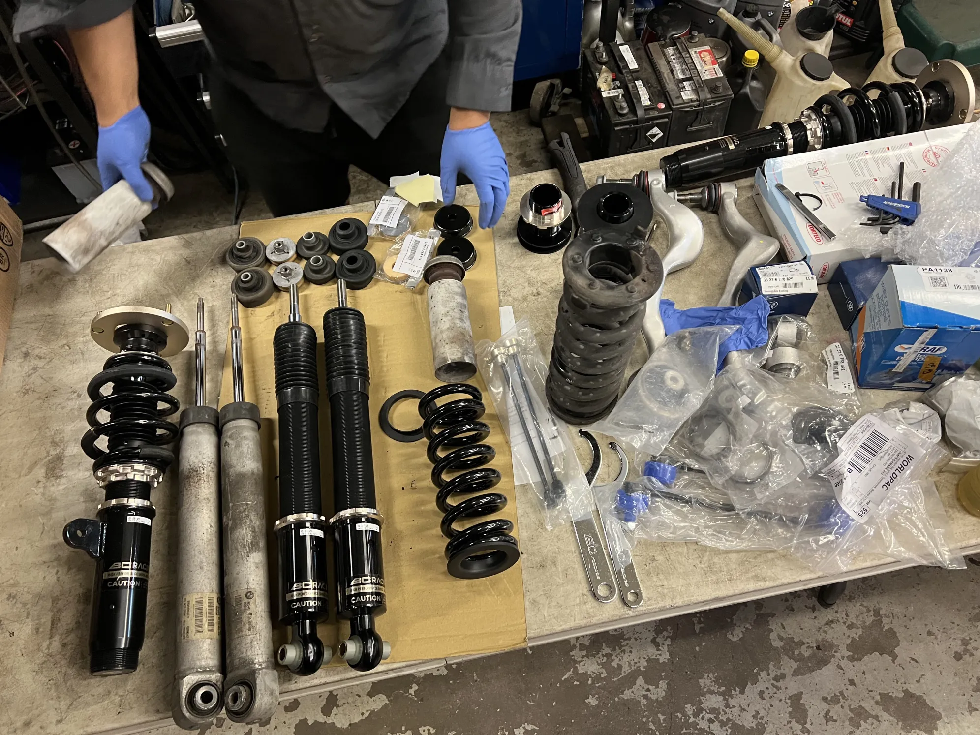 Suspension work